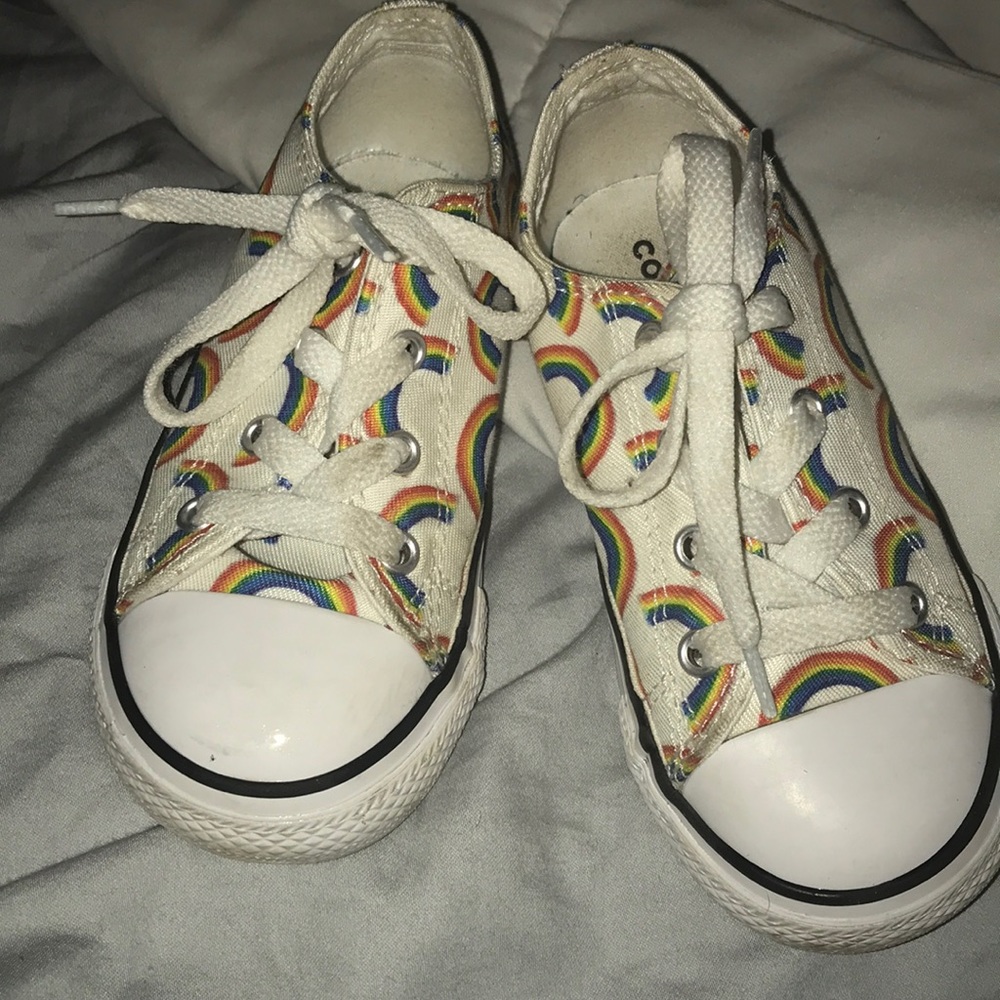 Rain🌈bow converse for your little girl.